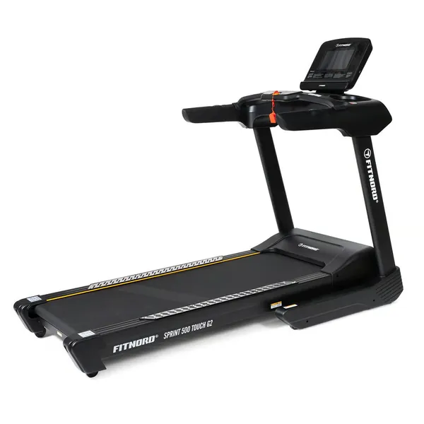 FitNord Sprint 500 Touch G2 voiteluvapaa juoksumatto kosketusnäytöllä ja tehokkaalla AC-moottorilla kotikäyttöön.