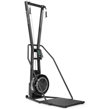 Gymstick Air Pro Hiihtolaite ilmavastuksella, LCD-näytöllä ja lattiatelineellä tehokkaaseen hiihto- ja kestävyysharjoitteluun.